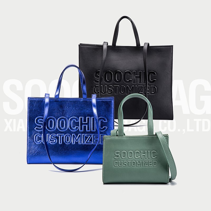 Luxury Brand Tote Bag Women Large Purses and Handbags Pu Leather