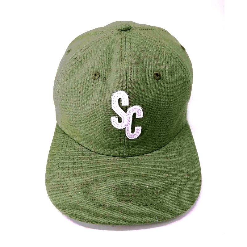 Green Canvas Baseball Cap Hats, Custom Baseball Cap With Embroidery ...